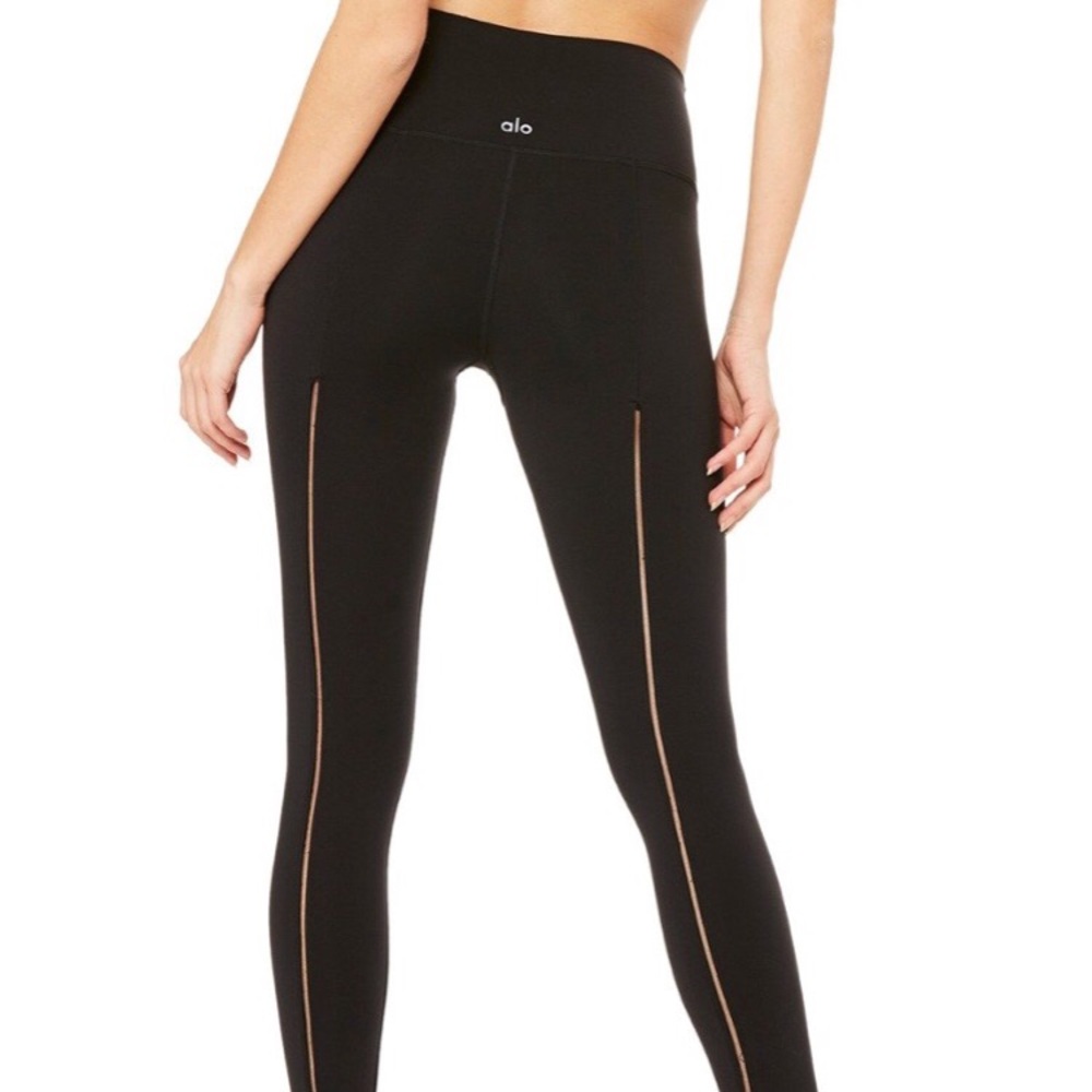 ALO High Waist Dash Leggings - Medium